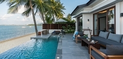 Two Bedroom Beachfront Pool Villa