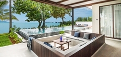 Two Bedroom Presidential Beachfront Pool Villa