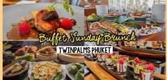 Buffet Sunday Brunch ที่ “Twinpalms Phuket” เด็ดจริงจนยอมต่อคิวรอ