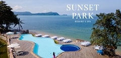 พักผ่อนริมหาด บรรยากาศติดเกาะ กับจุดชมวิวพระอาทิตย์ตกสุดโรแมนติกที่ Sunset Park Resort & Spa